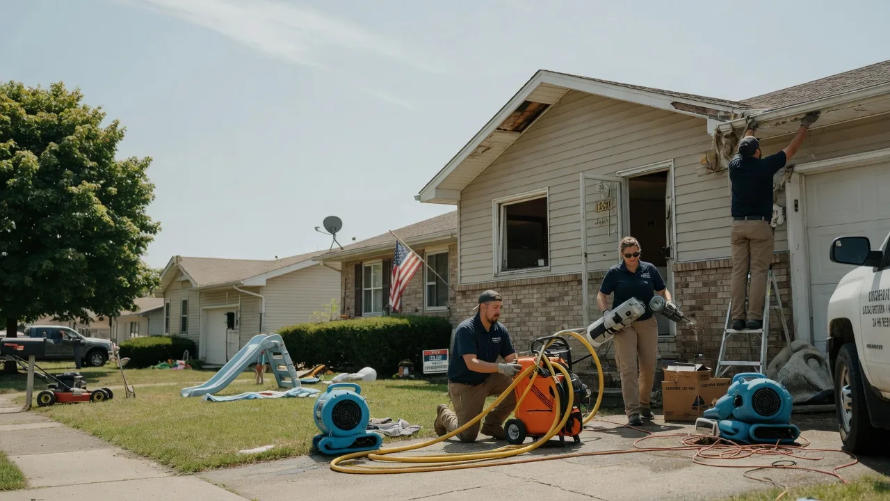 Water Damage Restoration in Savoy, IL near me